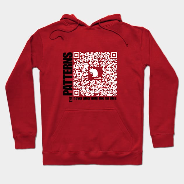 QR code - the pattern never alters until the rat dies Hoodie by DDGraphits